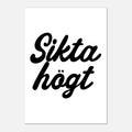 Poster | Sikta högt