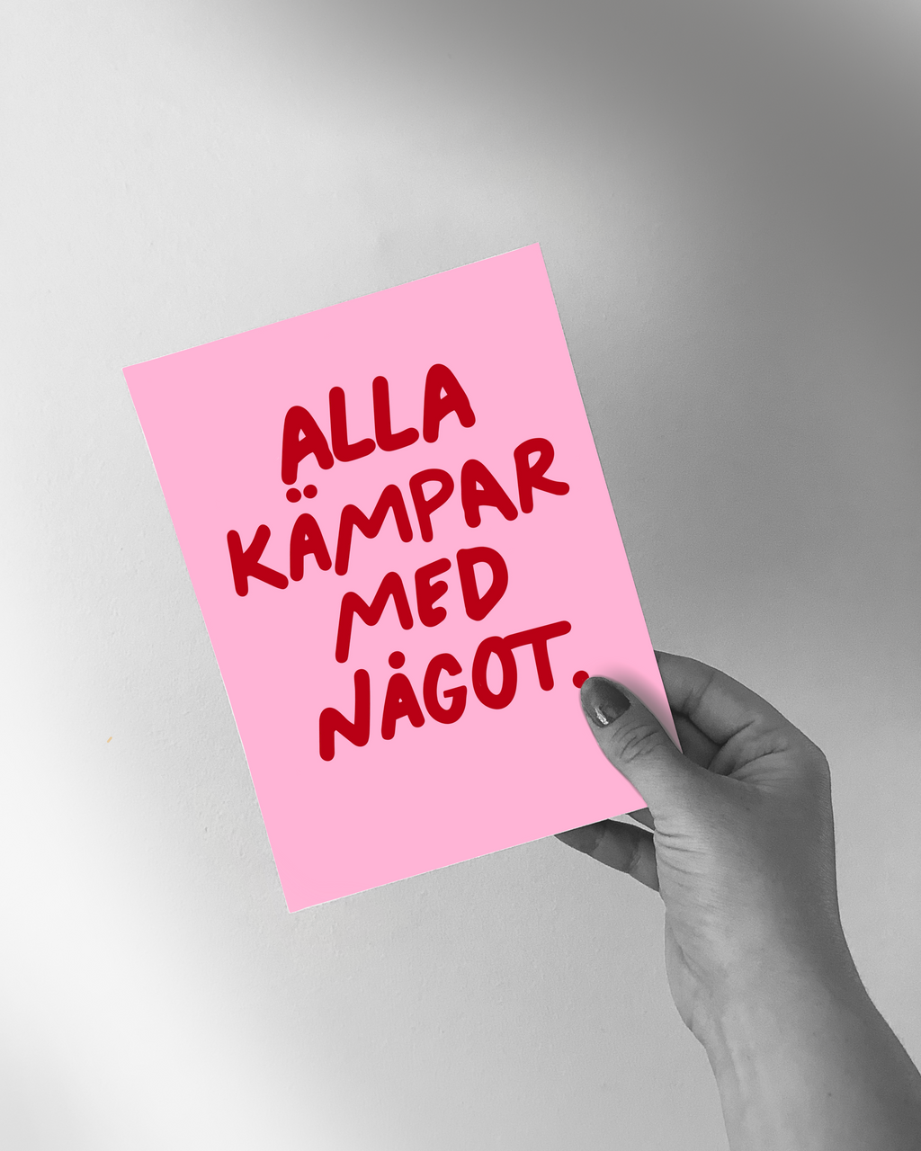 Poster | Alla kämpar med något