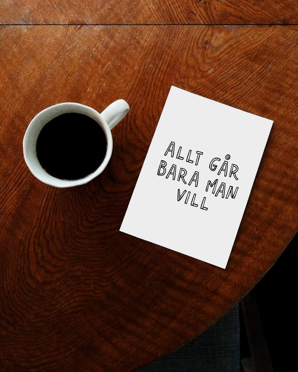 Poster | Allt går bara man vill