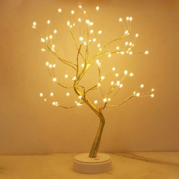 LED Bonsai Trädbelysning – Dekorativ med 8 Ljuslägen