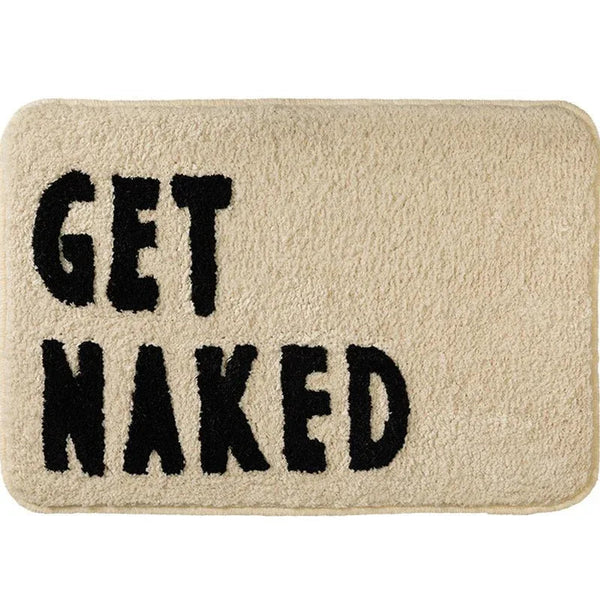 Modern Minimalist Bathroom Water Absorbent Floor Mat Rug